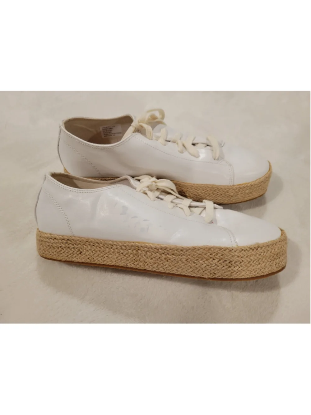 Women's Madden NYC White Espadrille Sneakers Size 11